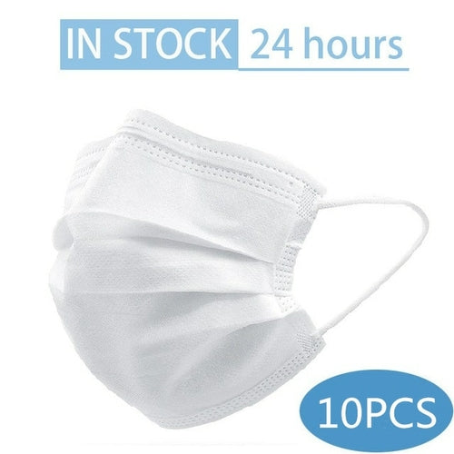 Mouth Masks 3 layer Anti Dust Disposable Mascarillas 10/50/100 Pcs Non