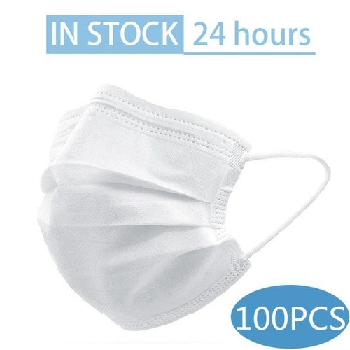 Mouth Masks 3 layer Anti Dust Disposable Mascarillas 10/50/100 Pcs Non