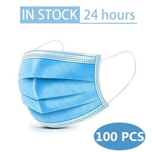 Mouth Masks 3 layer Anti Dust Disposable Mascarillas 10/50/100 Pcs Non