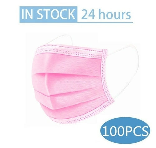 Mouth Masks 3 layer Anti Dust Disposable Mascarillas 10/50/100 Pcs Non