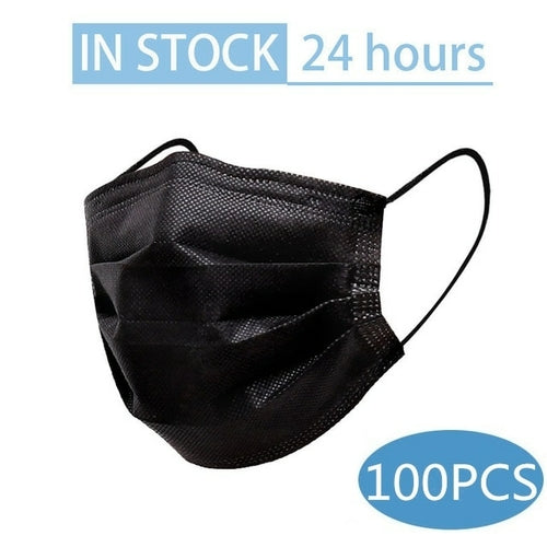 Mouth Masks 3 layer Anti Dust Disposable Mascarillas 10/50/100 Pcs Non